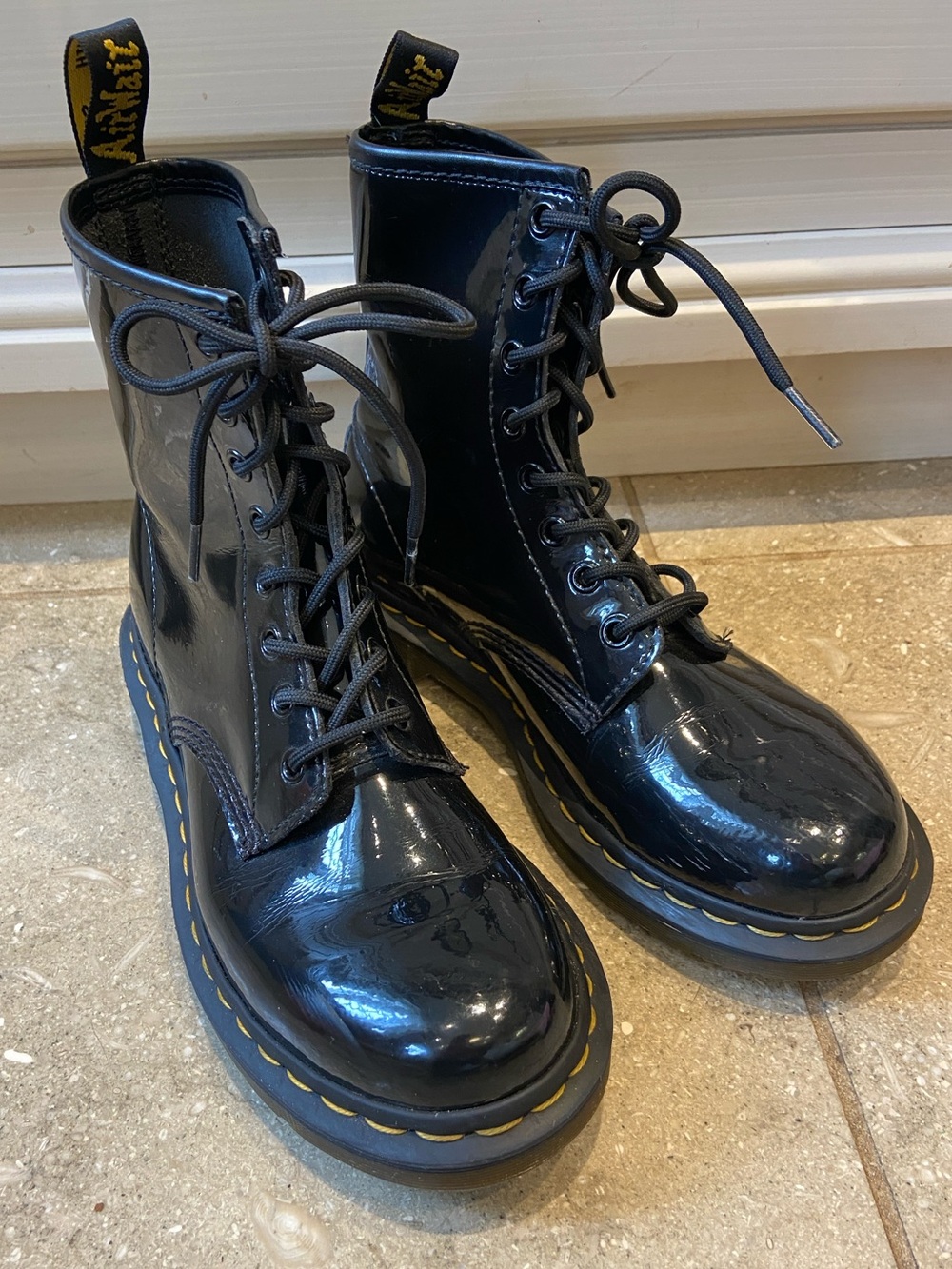 Patent leather Dr. Martens